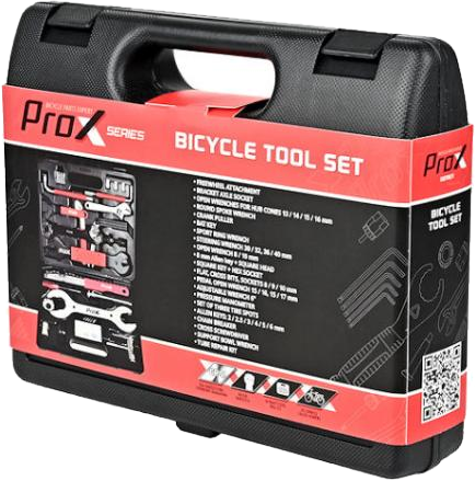 ZESTAW NARZĘDZI PROX ZESTAW KLUCZY ROWEROWYCH WALIZKA 26 ELEMENTÓW