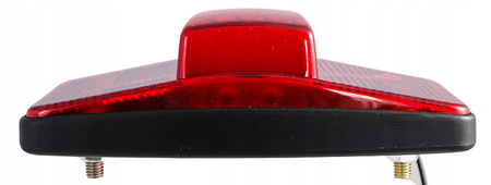 2K Lampka rowerowa LED na bagażnik +ODBLASK DYNAMO