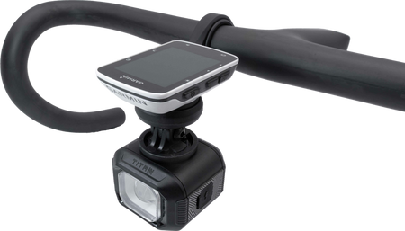 Lampka Rowerowa Przednia MOON TITAN MAX 1700 lm Z Uchwytem GoPro ARMY GREEN