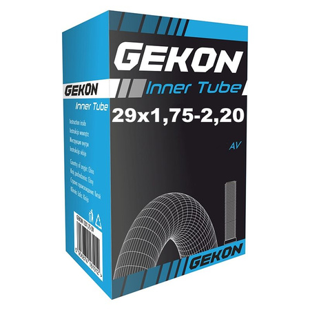 Dętka 29 x1,75/1,90/1,95/2,0/2,125/2,20 AV 48mm SAMOCHODOWY GEKON