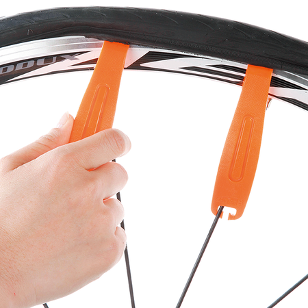 ŁYŻKI DO OPON ROWEROWYCH POMARAŃCZOWE SUPER-B Opony Zwykłe I Bezdętkowe