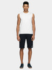 MĘSKA KOSZULKA 4F BEZ RĘKAWÓW TANK TOP BASIC PODKOSZULEK BIAŁA L