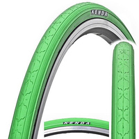 KENDA OPONA 700 x 25c K152 SZOSOWA GŁADKA ZIELONA