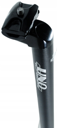 UNO Sztyca wspornik siodła 28,6x350 mm czarny mat