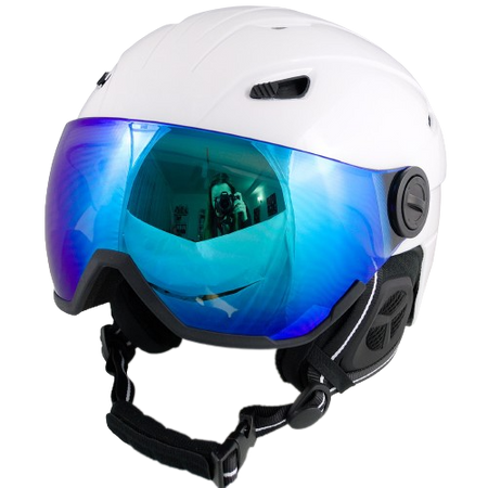 KASK NARCIARSKI Z SZYBĄ GOGLAMI REVO SHIFT KASK SNOWBOARDOWY M +GRATIS