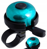 DZWONEK ROWEROWY NIEBIESKI ALUMINIOWYOWY GŁOŚNY