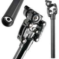 Wspornik siodła SUNTOUR NCX alu 31,6x350 mm czarny