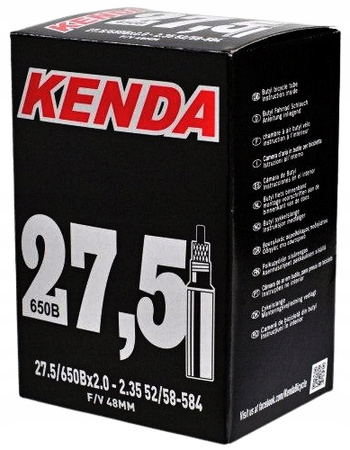 KENDA Dętka 27,5x2.0/2,125/2.25/2.35 FV PRESTA 48