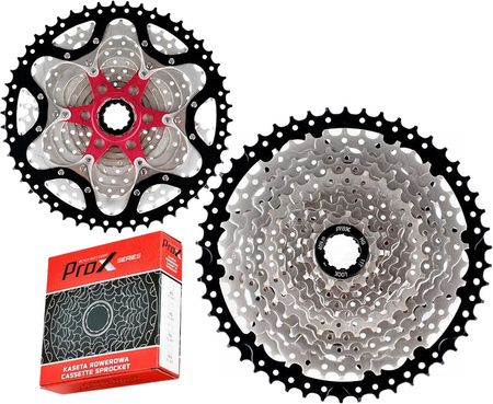KASETA 12 rzędowa 11-52 PROX NIKLOWANA INDEX MOCNA
