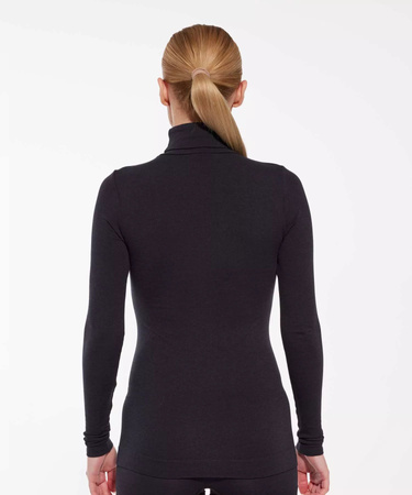 WEŁNIANA DAMSKA BLUZKA GOLF BRUBECK COMFORT MERINO L