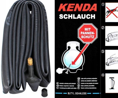 KENDA Dętka 26x1,75/1,95/2,0/2,125 ANTYPRZEBICIOWA