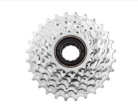 SUNRACE WOLNOBIEG 6-RZĘDOWY 14-28 ZĘBÓW SREBRNY HG