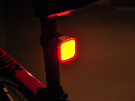 Zestaw Lampek Rowerowych 2K COB LED Przód + Tył Ładowane przez USB