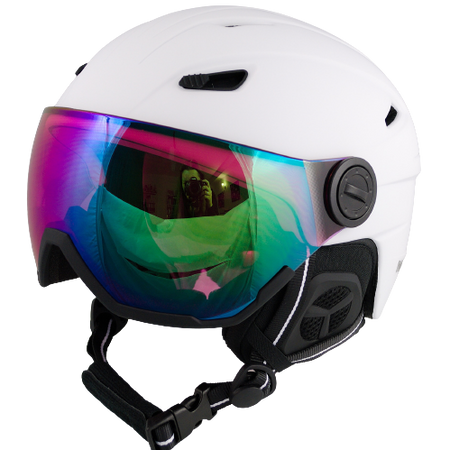 KASK NARCIARSKI Z SZYBĄ GOGLAMI REVO SHIFT KASK SNOWBOARDOWY M +GRATIS