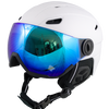 KASK NARCIARSKI Z SZYBĄ GOGLAMI REVO SHIFT KASK SNOWBOARDOWY S +GRATIS