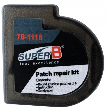 SUPERB Samoprzylepny zestaw naprawczy do dętek 6sz