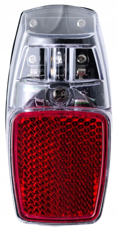 JY591 LAMPKA ROWEROWA LED Z ODBLASKIEM NA BŁOTNIK