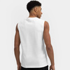 MĘSKA KOSZULKA 4F BEZ RĘKAWÓW TANK TOP BASIC PODKOSZULEK BIAŁA L