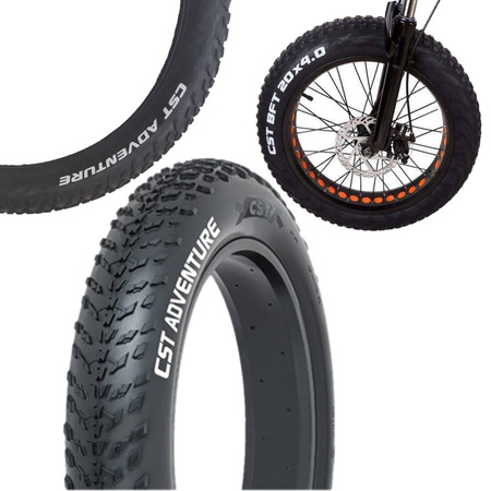 OPONA 20x4.0 CST ADVENTURE FAT BIKE CMT-07 drut 100-406 60TPI