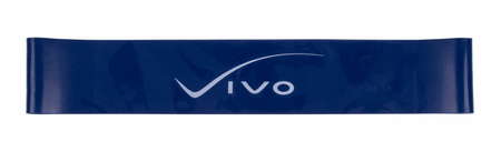 VIVO Guma oporowa do ćwiczeń 600x50x1,0mm granat