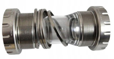 NECO B401 Suport Hollowtech II Deore (24/24mm FSA/SHIMANO) BSA SREBRNY