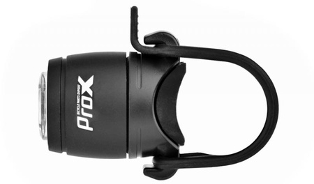 Lampka Rowerowa Przednia PROX BOOTES SMD LED 50Lm 220 mAh SAFE + MEMORY MODE