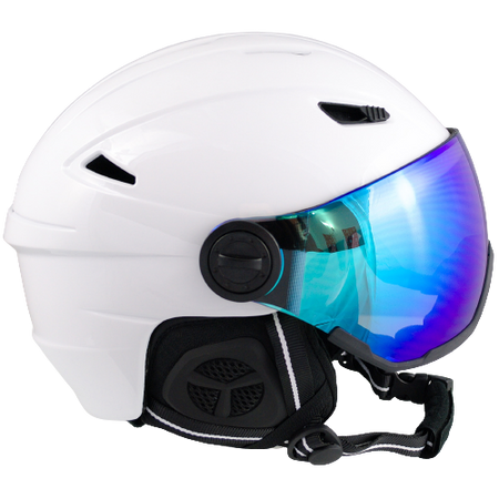 KASK NARCIARSKI Z SZYBĄ GOGLAMI REVO SHIFT KASK SNOWBOARDOWY M +GRATIS
