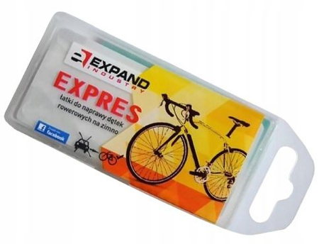 EXPAND EXPRES zestaw 9 okrągłych łatek rowerowych