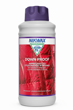 Nikwax Down Proof 1 Litr Impregnat Do Odzieży Śpiworów I Kurtek Puchowych