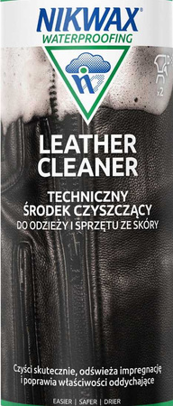 Środek NIKWAX Leather Cleaner Spray Do Czyszczenia Skórzanej Odzieży 300ml