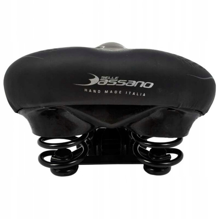 Siodełko rowerowe męskie SPRĘŻYNY SELLE BASSANO