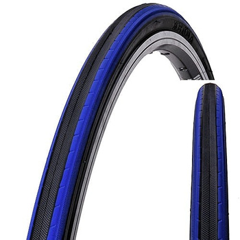 Opona 700x23 K191, KONCEPT, niebieski bok