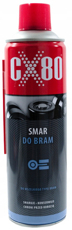 CX80 SMAR DO BRAM ZAMKÓW KŁÓDEK 500 ml SPRAY