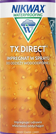 Nikwax TX.Direct Spray 300ml Impregnat Do Odzieży Membranowej Goretex eVENT