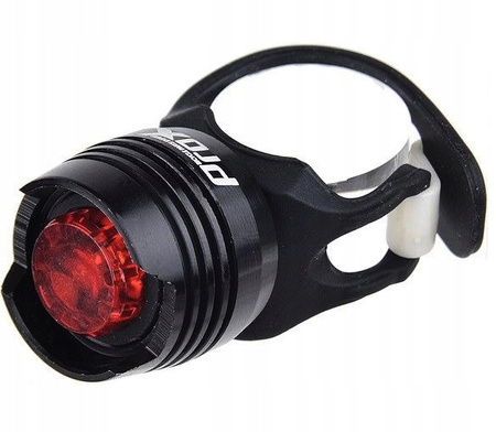 PROX NAOS Lampka rowerowa tylna baryłka alu