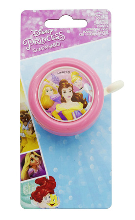 DZWONEK DO ROWERU DISNEY KSIĘŻNICZKI DZWONEK ROWEROWY Bella, Roszpunka, Kopciuszek