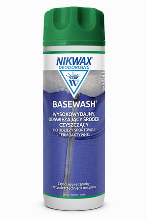 NIKWAX BaseWash Płyn do Prania Bielizna Termoaktywna Syntetyczna 300 ml