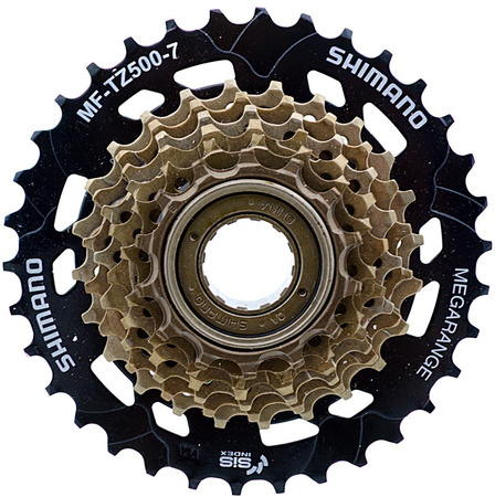 SHIMANO MFTZ5007428 Wolnobieg 7-rzędowy 14-34 MEGARANGE Lekkie Przełożenie