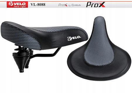 VELO VL8088 SIODEŁKO ROWEROWE SZEROKIE KANAPA