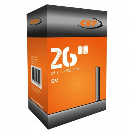 CST Dętka 26 x 1,75/1,95/2,0/2,125 AV 48 mm