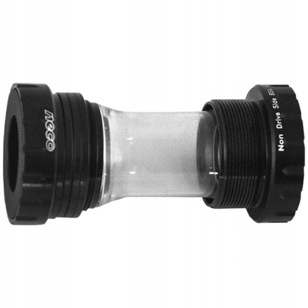 NECO B401 Suport Hollowtech II Deore BSA CZARNY