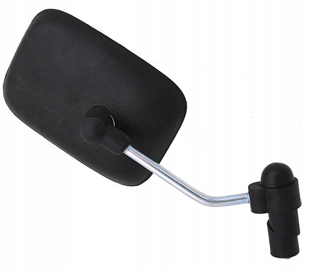 Lusterko rowerowe na kierownicę prostokątn KRÓTKIE