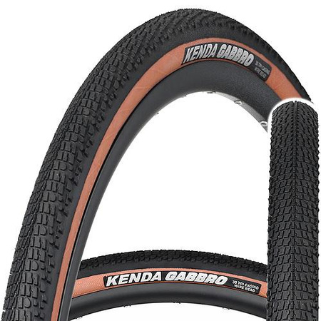 OPONA ROWEROWA 700x35C KENDA GRABBRO GRAVEL BRĄZOWY BOK DROBNA KOSTKA