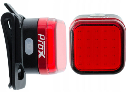 PROX APUS Akumulatorowa lampka rowerowa 20 lm