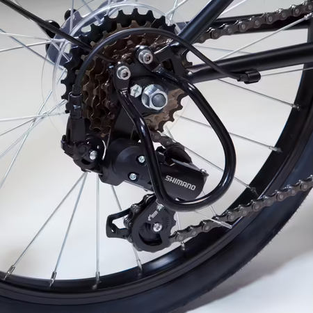 Osłona Przerzutki Czarna Mocowana Na 2 Śruby 130x70mm