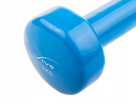 VIVO HANTELKI HANTEL CIĘŻAREK 3 KG NIEBIESKI 1 szt