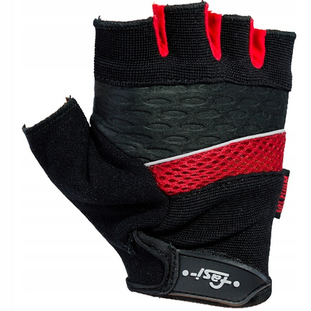 RĘKAWICZKI ROWEROWE KRÓTKIE BEZ PALCÓW ŻELOWE S