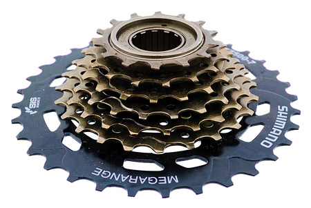 SHIMANO MFTZ5007428 Wolnobieg 7-rzędowy 14-34 MEGARANGE Lekkie Przełożenie