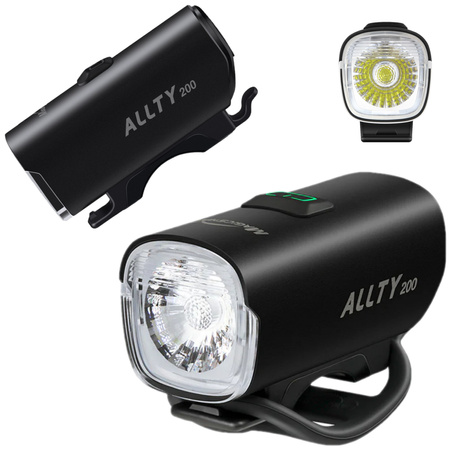 Lampka Rowerowa Przednia MAGICSHINE ALLTY 200 OLED Światła Mijania IPX6