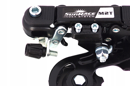 SUNRACE przerzutka tylna 7/6 biegów ŚRUBA krótka